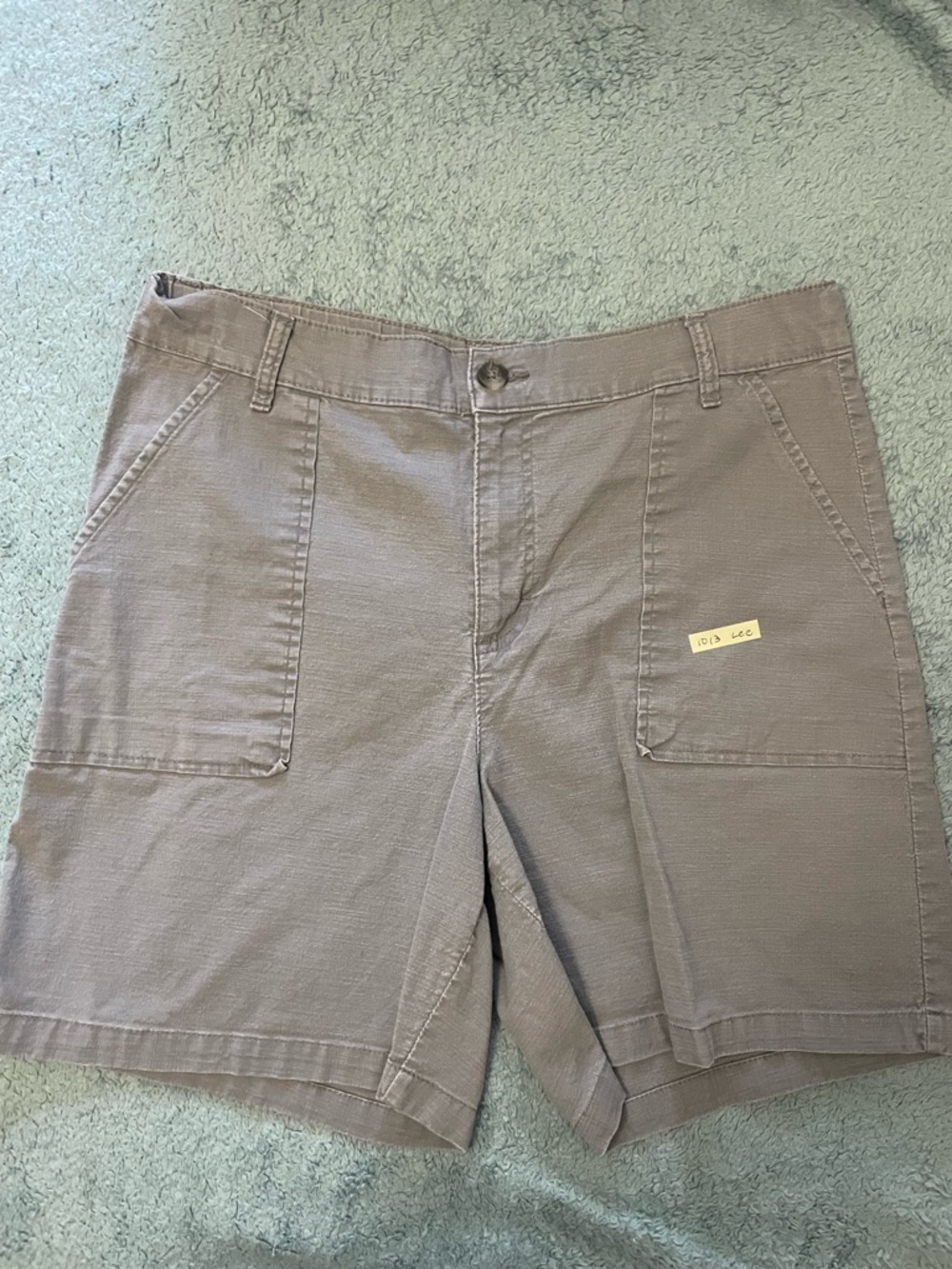 Lee women's Casual Gray Utility Shorts